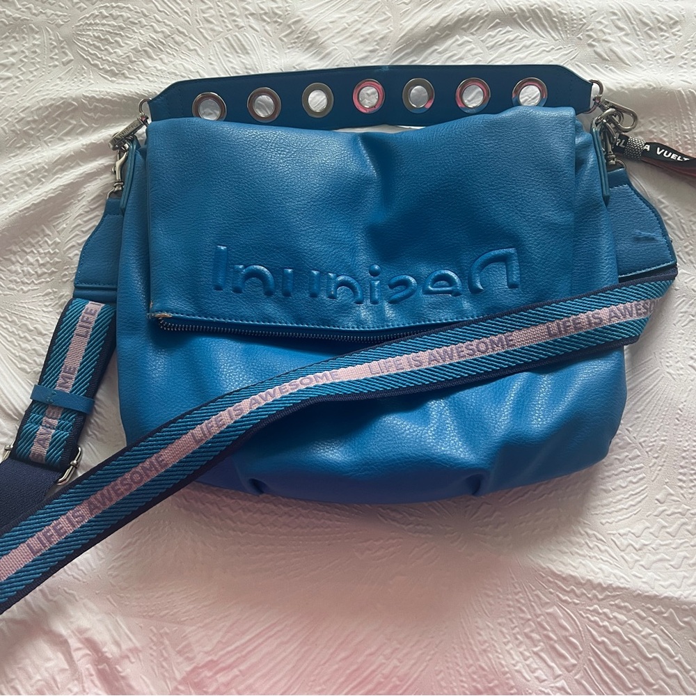 Desigual Blue Shoulder Bag